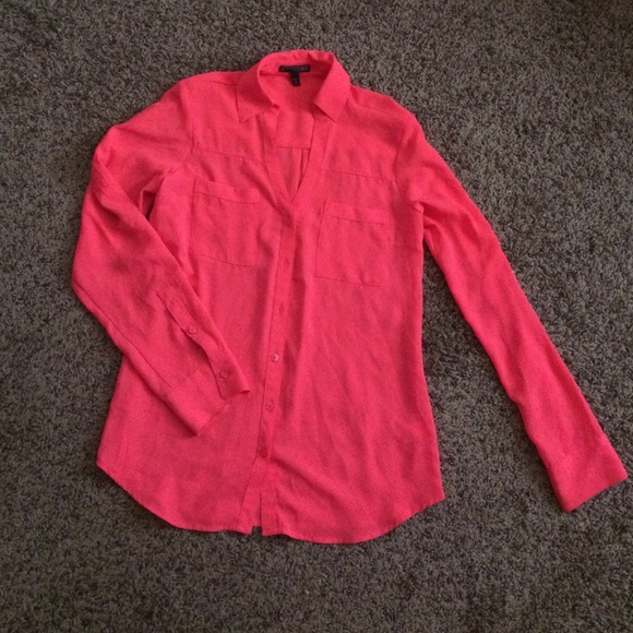 Neon Pink Express Blouse