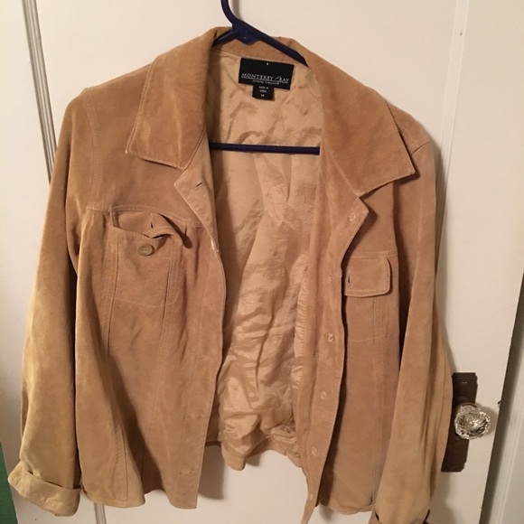 Monterey bay women's suede jacket