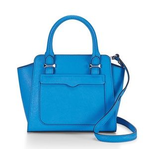 Rebecca Minkoff Micro Denim Blue AVERY TOTE