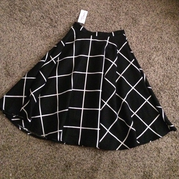Black and White skirt
