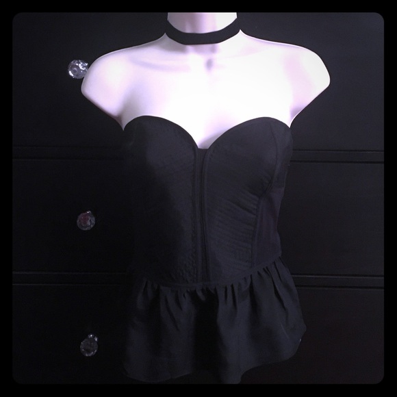 Bar III Corset Top - Picture 1 of 3