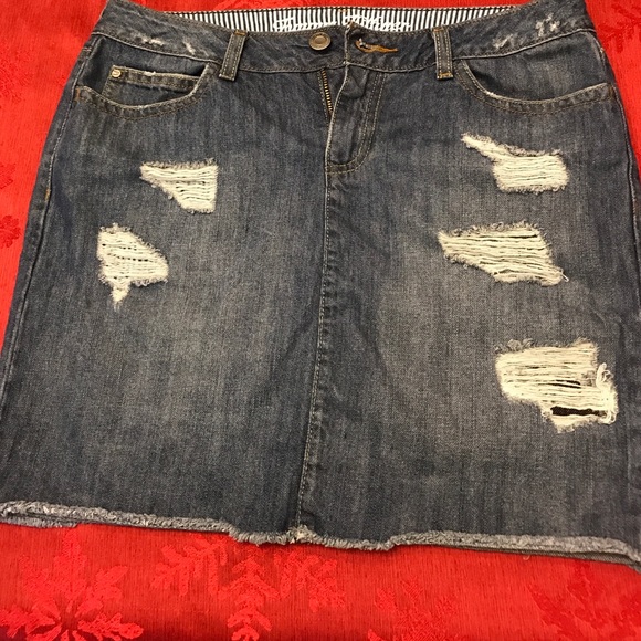 Jean skirt