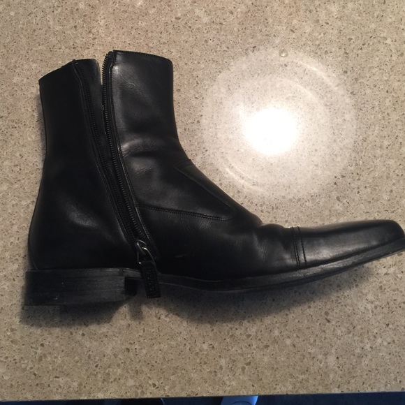 Men\'s Gucci Black Leather Boots main image 4
