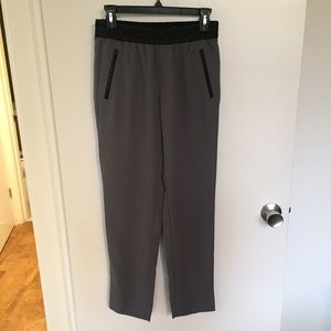 NWT Banana Republic Pants with Faux Leather Trim