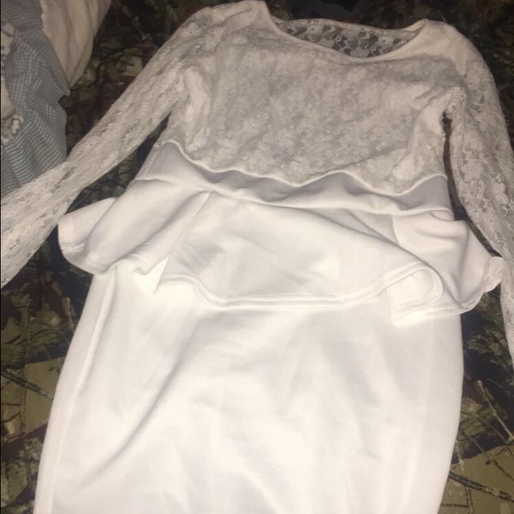 White dress