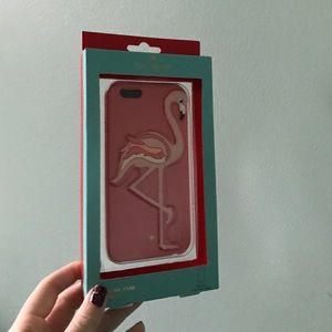 Kate spade flamingo silicone case iPhone 6