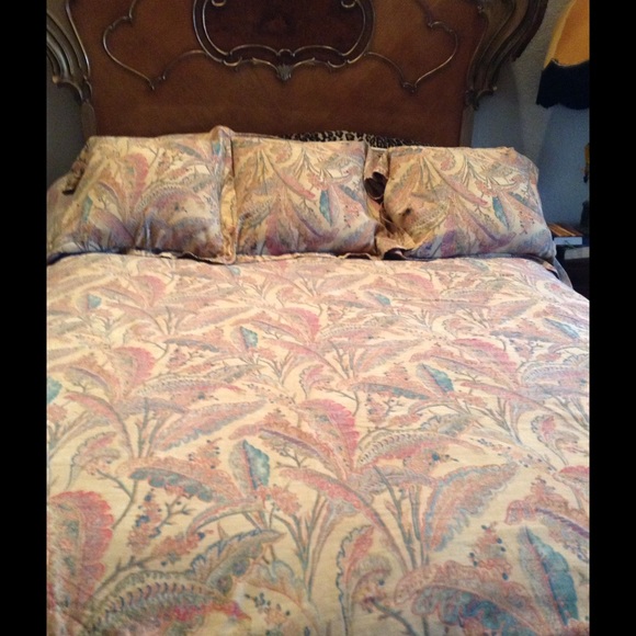 Ralph Lauren Other - Ralph Lauren King Duvet Set Multicolor