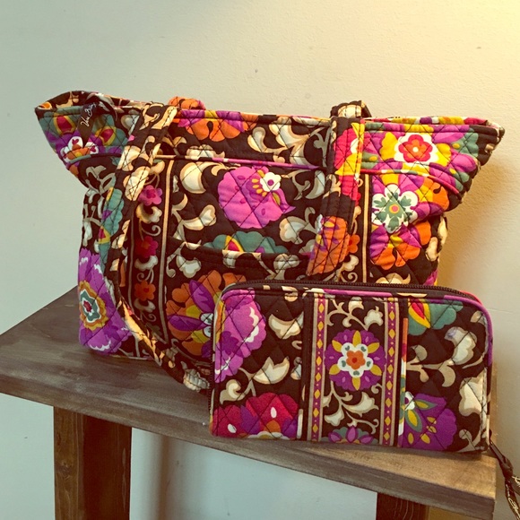 Vera Bradley purse and wallet