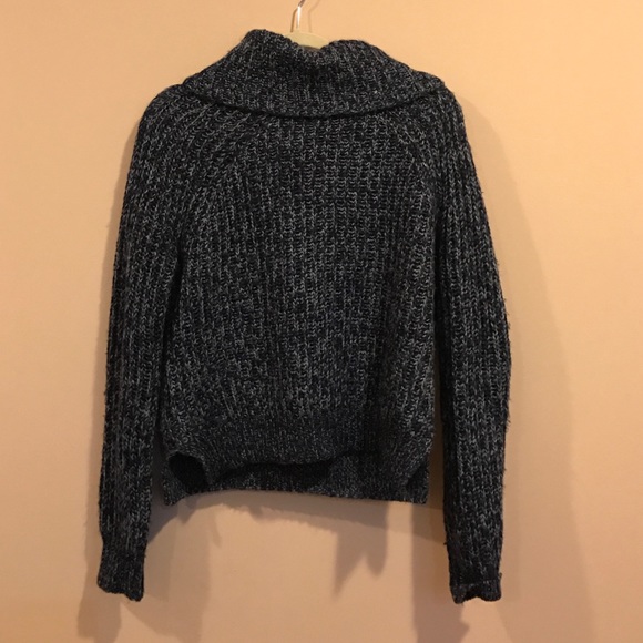 Blue Turtle Neck Sweater