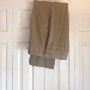 Lauren Ralph Lauren tan dress pants.