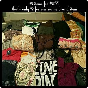 FLASH SALE! 25 pc Bundle (Sm & Med)