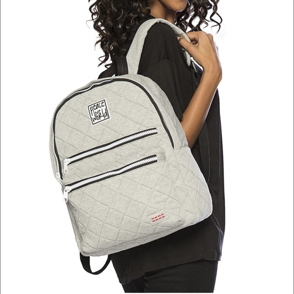 Peace Love World Donovan Quilted Backpack Peace Love World Donovan Quilted Backpack