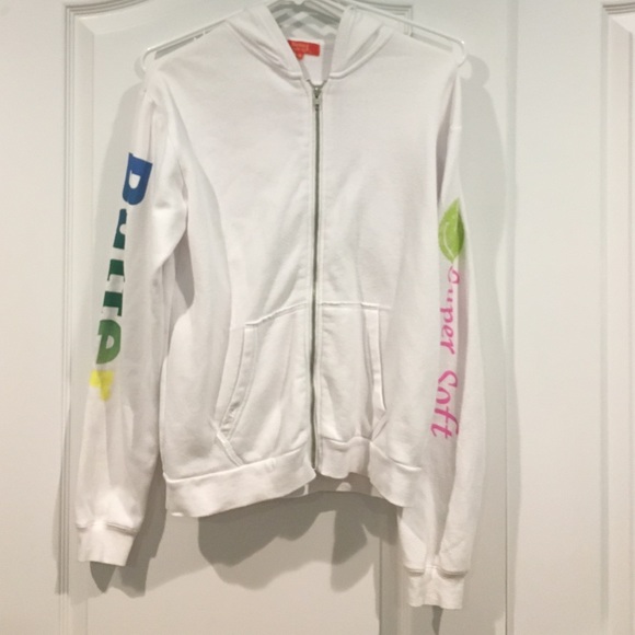 White Zip-up Jacket