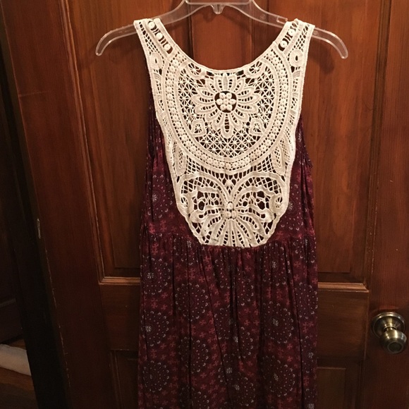 Crochet back maxi dress - Picture 2 of 4