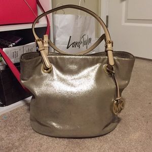 Michael Kors metallic bag