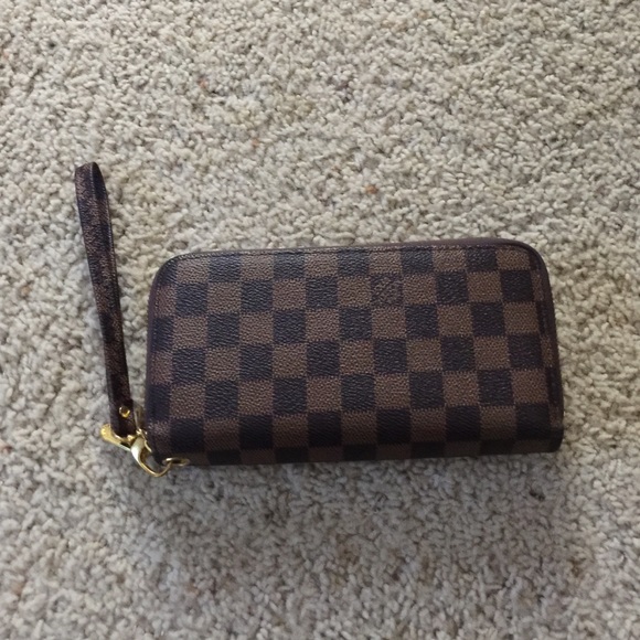 Cute brown designer style wallet