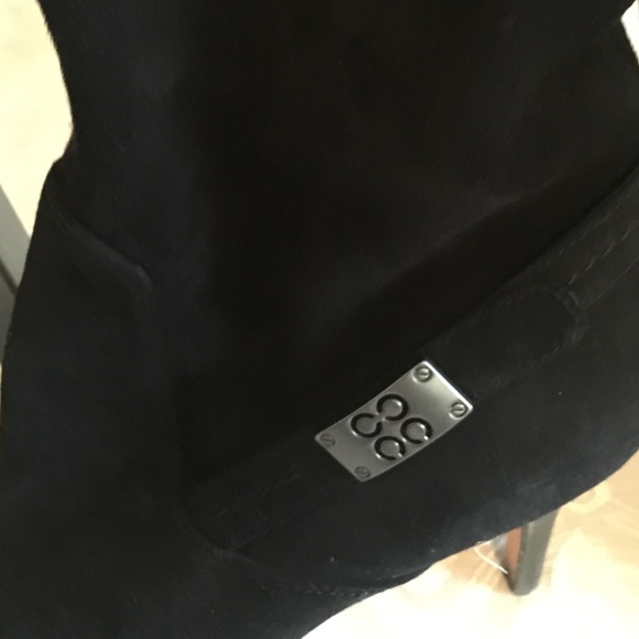 Beautiful Suede Coach Boots - Picture 2 of 4