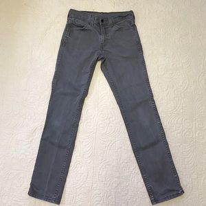 Levi's 511 Slim Fit Stretch Grey/Taupe Jeans 30x32