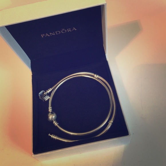 Brand New Pandora Bangle and Bracelet