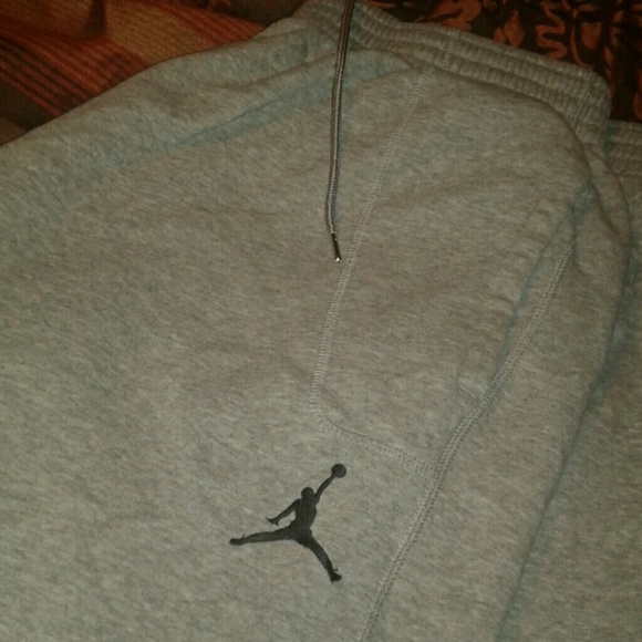 Grey Jordan Sweatpants Pants