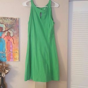 Green Key Hole dress