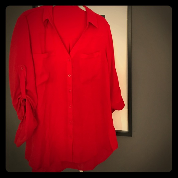 Express Portofino Button down blouse