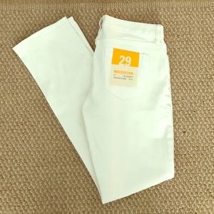 JCREW white jeans