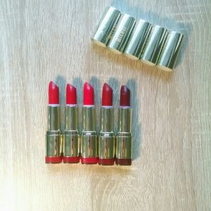 5 milani red lipsticks like new