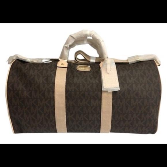 Michael Kors signature duffle brown