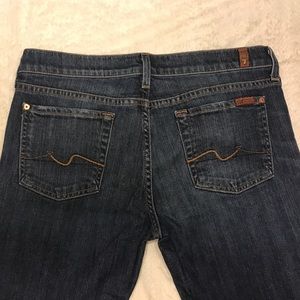 7for all mankind bootcut jeans size 30