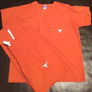Texas Longhorn Scrub Set
