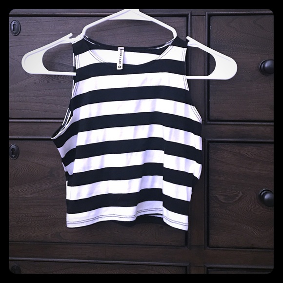 Stripped crop top