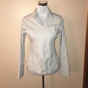 Gap collared shirt - light grey size small