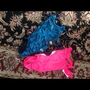 NWT SET OF 2 GK GYMNASTICS LEOTARDS