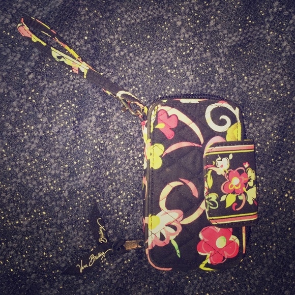 Vera Bradley cell phone wristlet