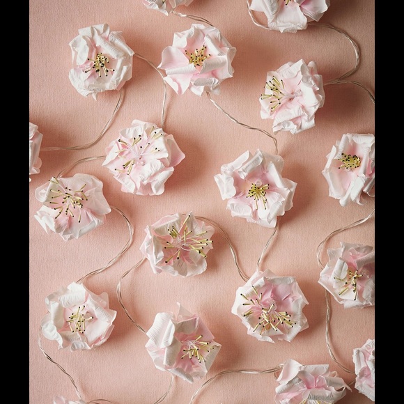 BHLDN Tea Rose lights