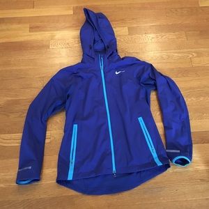 Nike blue windbreaker