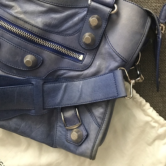 Balenciaga Bags - Balenciaga Giant City Bag, Outremer Blue 2010 Balenciaga Bags - Balenciaga Giant City Bag, Outremer Blue 2010