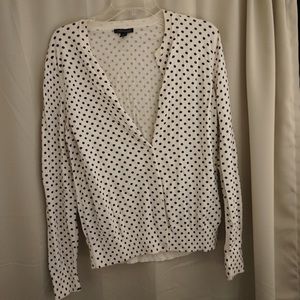 Tommy Hilfiger polka dog button up cardigan