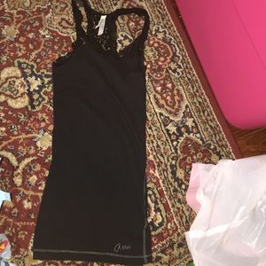 Aeropostale lace back tank top