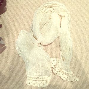 Beautiful lace scarf