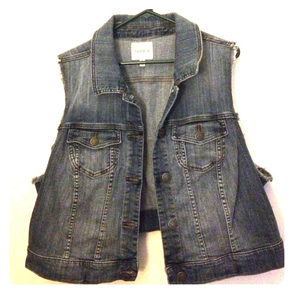 Torrid jean vest