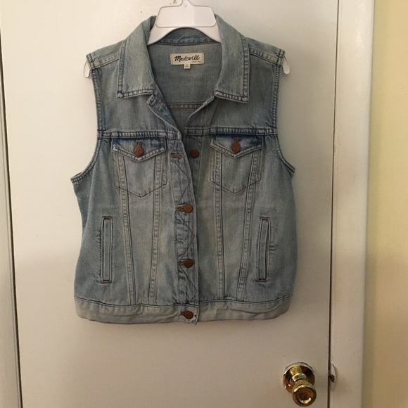 Madewell Jean Vest