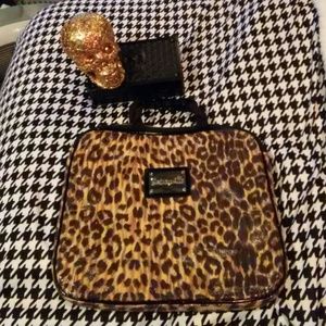 Betsey Johnson leopard Laptop bag