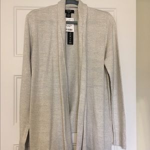 NWT Gray Cardigan style sweater size XL