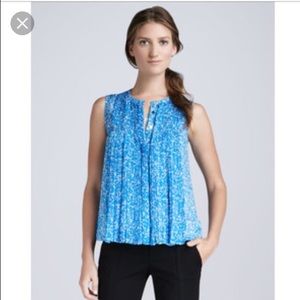 DVF Israel Ruffle top
