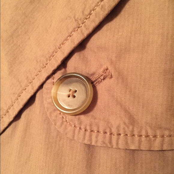 Khaki Trench-style Top - Picture 2 of 4