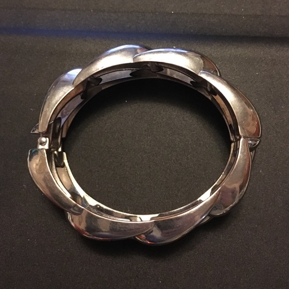 Cute weave design silver bracelet - Picture 2 of 3