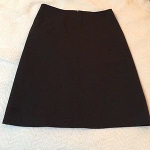 Banana Republic fully lined black skirt.  NWT