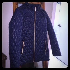 Navy winter coat